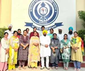ਕੈਬਨਿਟ ਮੰਤਰੀ ਹਰਭਜਨ ਸਿੰਘ ਈ.ਟੀ.ਓ.ਵਲੋਂ ਐਮ.ਜੀ.ਐਨ. ਕਾਲਜ ਦਾ ਦੌਰਾ