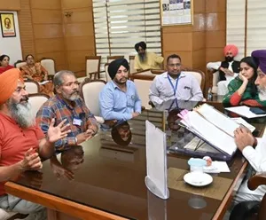 ਵਿੱਤ ਮੰਤਰੀ ਹਰਪਾਲ ਸਿੰਘ ਚੀਮਾ ਵੱਲੋਂ ਮੁਲਾਜ਼ਮ ਯੂਨੀਅਨਾਂ ਨਾਲ ਮੀਟਿੰਗਾਂ