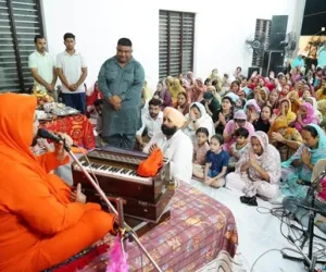 ਪਿੰਡ ਸੈਣੀ ਮਾਜਰਾ ਵਿਖੇ ਧਾਰਮਿਕ ਸਮਾਗਮ ਵਿੱਚ ਸ਼ਾਮਲ ਹੋਏ ਹਰਜੋਤ ਸਿੰਘ ਬੈਂਸ