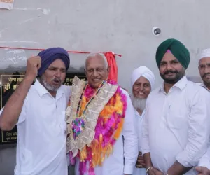 ਕੈਬਨਿਟ ਮੰਤਰੀ ਬਰਿੰਦਰ ਕੁਮਾਰ ਗੋਇਲ ਵੱਲੋਂ ਪਿੰਡ ਕਾਲੀਆਂ ਵਿਖੇ ਸ੍ਰੀ ਗੁਰੂ ਰਵਿਦਾਸ ਧਰਮਸ਼ਾਲਾ ਦਾ ਉਦਘਾਟਨ