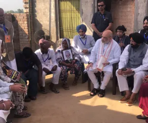 ਸੰਗਰੂਰ: ਅਮਿਤ ਸ਼ਾਹ ਨੇ ਚਿੱਟਾ ਕਾਰੋਬਾਰੀਆਂ ਦੇ ਪੀੜਤ ਗੁਲਜ਼ਾਰ ਸਿੰਘ ਦੇ ਪਰਿਵਾਰ ਨਾਲ ਕੀਤੀ ਮੁਲਾਕਾਤ, ਦਿੱਤਾ ਵੱਡਾ ਭਰੋਸਾ