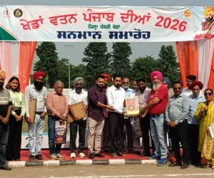 ਖੇਡਾਂ ਵਤਨ ਪੰਜਾਬ ਦੀਆਂ ਦੇ ਜੇਤੂ ਖਿਡਾਰੀਆਂ ਨੂੰ ਵਿਧਾਇਕ ਐਡਵੋਕੇਟ ਦਿਨੇਸ਼ ਚੱਢਾ ਨੇ ਵੰਡੇ ਇਨਾਮ