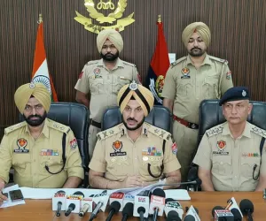 ਪੰਜਾਬ ਪੁਲਿਸ ਵੱਲੋਂ ਪਾਕਿਸਤਾਨੀ ਆਈਐਸਆਈ ਸਮਰਥਿਤ ਮਾਡਿਊਲ ਦਾ ਪਰਦਾਫਾਸ਼