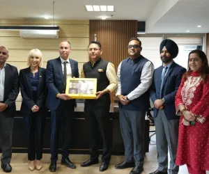 ਅਮਨ ਅਰੋੜਾ ਵੱਲੋਂ ਬ੍ਰਿਟਿਸ਼ ਵਫ਼ਦ ਨਾਲ ਰਣਨੀਤਕ ਗੱਲਬਾਤ, ਯੂ.ਕੇ. ਦੇ ਵਪਾਰ ਲਈ ਪੰਜਾਬ ਦੇ ਸਾਜ਼ਗਾਰ ਉਦਯੋਗਿਕ ਈਕੋਸਿਸਟਮ ਦੀ ਪੇਸ਼ਕਸ਼