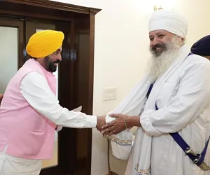 ਧਰਮ ਯੁੱਧ ਮੋਰਚੇ ਦੇ ਵਫ਼ਦ ਨੇ ਮੁੱਖ ਮੰਤਰੀ ਭਗਵੰਤ ਸਿੰਘ ਮਾਨ ਨਾਲ ਕੀਤੀ ਮੁਲਾਕਾਤ