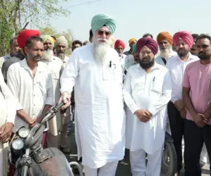 ਸਪੀਕਰ ਸ. ਕੁਲਤਾਰ ਸਿੰਘ ਸੰਧਵਾਂ ਨੇ ਮੀਂਹ ਅਤੇ ਗੜ੍ਹੇਮਾਰੀ ਕਾਰਨ ਨੁਕਸਾਨੀ ਝੋਨੇ ਦੀ ਫ਼ਸਲ ਦਾ ਲਿਆ ਜਾਇਜ਼ਾ