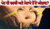 ਪੇਟ ਦੀ ਚਰਬੀ ਅਤੇ ਮੋਟਾਪੇ ਤੋਂ ਹੋ ਪਰੇਸ਼ਾਨ? ਅਜ਼ਮਾਓ ਇਹ 5 ਸੌਖੇ ਘਰੇਲੂ ਨੁਸਖ਼ੇ, ਦਿਨਾਂ 'ਚ ਦਿਖੇਗਾ ਅਸਰ!