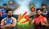 ਕੀ ਪਾਟੀਦਾਰ ਦੀ ਕਪਤਾਨੀ 'ਚ RCB ਪੱਕੀ ਕਰੇਗੀ ਪਲੇਅ-ਆਫ ਦੀ ਟਿਕਟ, ਜਾਂ ਮੁੰਬਈ ਬਗਾੜੇਗੀ ਖੇਡ?