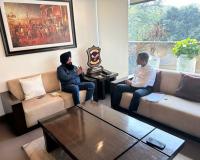 ਜਸਵੀਰ ਸਿੰਘ ਗੜ੍ਹੀ ਵਲੋਂ ਡੀ.ਜੀ.ਪੀ. ਗੋਰਵ ਯਾਦਵ ਨਾਲ ਮੁਲਾਕਾਤ