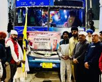 ਗੁਰੂ ਤੇਗ ਬਹਾਦਰ ਸਾਹਿਬ ਦੇ 350ਵੇਂ ਸ਼ਹੀਦੀ ਦਿਹਾੜੇ ਸਬੰਧੀ ਸਮਾਗਮਾਂ ਵਿੱਚ ਸ਼ਾਮਲ ਹੋਣ ਲਈ ਸੰਗਤ ਸ੍ਰੀ ਅਨੰਦਪੁਰ ਸਾਹਿਬ ਰਵਾਨਾ