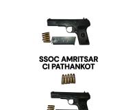 ਗੈਂਗਸਟਰ ਮਾਡਿਊਲ ਦੇ ਤਿੰਨ ਕਾਰਕੁਨ ਦੋ ਅਤਿ-ਆਧੁਨਿਕ ਪਿਸਤੌਲ ਸਮੇਤ ਕਾਬੂ