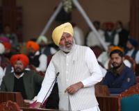 ਵਿੱਤ ਮੰਤਰੀ ਹਰਪਾਲ ਸਿੰਘ ਚੀਮਾ ਵੱਲੋਂ ਸ੍ਰੀ ਅਨੰਦਪੁਰ ਸਾਹਿਬ ਵਿਖੇ ਸੱਦੇ ਇਤਿਹਾਸਕ ਵਿਧਾਨ ਸਭਾ ਇਜਲਾਸ ਦੌਰਾਨ ਸ੍ਰੀ ਗੁਰੂ ਤੇਗ਼ ਬਹਾਦਰ ਜੀ ਨੂੰ ਸ਼ਰਧਾਂਜਲੀ