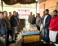 ਗਊ ਸੇਵਾ ਸੰਮਤੀ ਨਵੀਂ ਦਾਣਾ ਮੰਡੀ ਵਿਖੇ ਗਊ ਭਲਾਈ ਕੈਂਪ ਲਗਾਇਆ