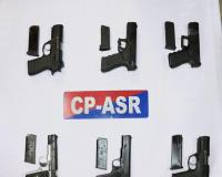 ਅੰਮ੍ਰਿਤਸਰ ਵਿੱਚ, ਸਰਹੱਦ ਪਾਰੋਂ ਚੱਲ ਰਹੇ ਹਥਿਆਰ ਤਸਕਰੀ  ਮਾਡਿਊਲ ਦਾ ਪਰਦਾਫ਼ਾਸ਼; ਇੱਕ ਨਾਬਾਲਗ ਸਮੇਤ 6 ਵਿਅਕਤੀ ਛੇ ਪਿਸਤੌਲਾਂ ਨਾਲ ਗ੍ਰਿਫਤਾਰ