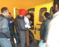 ਸੇਫ ਸਕੂਲ ਵਾਹਨ ਪਾਲਿਸੀ ਤਹਿਤ ਸਕੂਲੀ ਬੱਸਾਂ ਦੀ ਅਚਨਚੇਤ ਚੈਕਿੰਗ