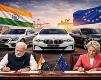 India-EU Trade Deal: ਲਗਜ਼ਰੀ ਕਾਰਾਂ ਹੋਣਗੀਆਂ ਸਸਤੀਆਂ, 110% ਟੈਕਸ ਘਟ ਕੇ ਰਹਿ ਗਿਆ ਸਿਰਫ 10%!