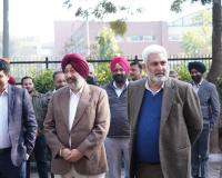 ਲਾਲ ਚੰਦ ਕਟਾਰੂਚੱਕ ਅਨਾਜ ਭਵਨ ਵਿਖੇ ਲੋਹੜੀ ਦੇ ਜਸ਼ਨ ਵਿੱਚ ਸ਼ਾਮਲ ਹੋਏ