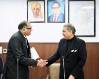 ਕੈਬਨਿਟ ਮੰਤਰੀ ਸੰਜੀਵ ਅਰੋੜਾ ਨੇ ਪੰਜਾਬ ਰਾਜ ਬਿਜਲੀ ਰੈਗੂਲੇਟਰੀ ਕਮਿਸ਼ਨ ਦੇ ਨਵ-ਨਿਯੁਕਤ ਮੈਂਬਰ ਨੂੰ ਸਹੁੰ ਚੁਕਾਈ