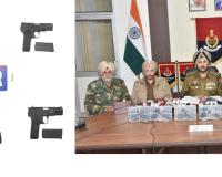 ਸਰਹੱਦ ਪਾਰੋਂ ਗੈਰ-ਕਾਨੂੰਨੀ ਹਥਿਆਰਾਂ ਦੇ ਮਾਡਿਊਲ ਨਾਲ ਜੁੜੇ ਦੋ ਵਿਅਕਤੀ ਅੰਮ੍ਰਿਤਸਰ ਵਿੱਚ ਕਾਬੂ, ਛੇ ਆਧੁਨਿਕ ਹਥਿਆਰ ਬਰਾਮਦ 