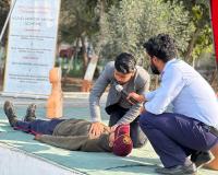 ਮਲੋਟ ਵਿੱਚ ਯੁਵਾ ਆਪਦਾ ਮਿੱਤਰ ਵਲੰਟੀਅਰਾਂ ਦੀ ਸੱਤ ਦਿਨਾਂ ਟ੍ਰੇਨਿੰਗ ਦਾ ਚੌਥਾ ਦਿਨ