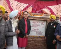 ਕੈਬਨਿਟ ਮੰਤਰੀ ਅਮਨ ਅਰੋੜਾ ਨੇ ਪਿੰਡ ਉਭਾਵਾਲ ਵਿੱਚ ਗੰਦੇ ਪਾਣੀ ਦੀ ਨਿਕਾਸੀ ਪ੍ਰੋਜੈਕਟ ਦਾ ਨੀਂਹ ਪੱਥਰ ਰੱਖਿਆ*
