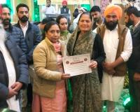 ਕੈਬਨਿਟ ਮੰਤਰੀ ਡਾ. ਬਲਜੀਤ ਕੌਰ ਵੱਲੋਂ ਬਜ਼ੁਰਗਾਂ ਦਾ ਸਨਮਾਨ