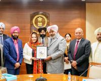 ਵਿੱਤ ਮੰਤਰੀ ਹਰਪਾਲ ਸਿੰਘ ਚੀਮਾ ਵੱਲੋਂ ਅਲਬਰਟਾ-ਪੰਜਾਬ ਆਰਥਿਕ ਸਬੰਧਾਂ ਨੂੰ ਮਜ਼ਬੂਤ ਕਰਨ ਲਈ ਕੈਨੇਡਾ ਦੇ ਉੱਚ ਪੱਧਰੀ ਵਫ਼ਦ ਦੀ ਮੇਜ਼ਬਾਨੀ