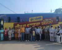 ਮੁੱਖ ਮੰਤਰੀ ਤੀਰਥ ਯਾਤਰਾ: ਬਰਨਾਲਾ ਜ਼ਿਲ੍ਹੇ ਤੋਂ ਸ਼ਰਧਾਲੂਆਂ ਦੇ ਜਥੇ ਪਵਿੱਤਰ ਨਗਰੀ ਅੰਮ੍ਰਿਤਸਰ ਲਈ ਰਵਾਨਾ