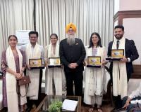 ਸਪੀਕਰ ਨੇ ਸਿਵਲ ਸੇਵਾਵਾਂ ਪ੍ਰੀਖਿਆ ਦੇ ਸਫ਼ਲ ਵਿਦਿਆਰਥੀਆਂ ਨੂੰ ਪੰਜਾਬ ਵਿਧਾਨ ਸਭਾ ਵਿੱਚ ਕੀਤਾ ਸਨਮਾਨਿਤ