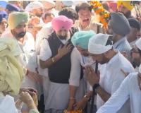 ਸਾਬਕਾ ਮੰਤਰੀ ਲਾਲ ਸਿੰਘ ਨੂੰ ਅੰਤਿਮ ਸਸਕਾਰ ਮੌਕੇ ਸੇਜਲ ਅੱਖਾਂ ਨਾਲ ਵਿਦਾਈ -ਸਰਕਾਰੀ ਸਨਮਾਨਾਂ ਨਾਲ ਅੰਤਿਮ ਸਸਕਾਰ