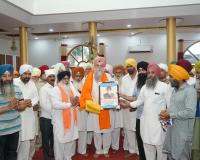 ਵੱਖ ਵੱਖ ਧਾਰਮਿਕ ਸੰਸਥਾਵਾਂ ਵਲੋਂ ਸਪੀਕਰ ਸੰਧਵਾਂ ਦਾ ਸਨਮਾਨ 