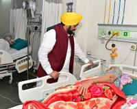 ਮੁੱਖ ਮੰਤਰੀ ਭਗਵੰਤ ਸਿੰਘ ਮਾਨ ਵੱਲੋਂ ਬਠਿੰਡਾ ਦੇ ਐਡਵਾਂਸਡ ਕੈਂਸਰ ਇੰਸਟੀਚਿਊਟ ਦਾ ਅਚਨਚੇਤ ਦੌਰਾ, ਸਹੂਲਤਾਂ ਅਤੇ ਮਰੀਜ਼ਾਂ ਦੀ ਦੇਖਭਾਲ ਦਾ ਜਾਇਜ਼ਾ ਲਿਆ