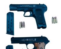 ਵਿਦੇਸ਼-ਅਧਾਰਤ ਗੈਂਗਸਟਰਾਂ ਦੇ ਚਾਰ ਸਾਥੀ ਦੋ ਪਿਸਤੌਲਾਂ ਸਮੇਤ ਗ੍ਰਿਫ਼ਤਾਰ