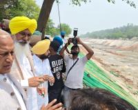 ਕੈਬਨਿਟ ਮੰਤਰੀ ਬਰਿੰਦਰ ਕੁਮਾਰ ਗੋਇਲ ਵੱਲੋਂ ਰਾਜਸਥਾਨ ਫੀਡਰ ਨਹਿਰ ਦੀ ਰੀਲਾਈਨਿੰਗ ਦੇ ਕੰਮਾਂ ਦਾ ਜਾਇਜ਼ਾ
