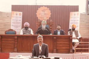 ਸੰਵਿਧਾਨ ਦਿਵਸ ਮੌਕੇ ਸ੍ਰੀ ਅਨੰਦਪੁਰ ਸਾਹਿਬ ਵਿਖੇ ਪੰਜਾਬ ਦੇ ਸਰਕਾਰੀ ਸਕੂਲਾਂ ਦੇ ਵਿਦਿਆਰਥੀਆਂ ਦਾ ਮੌਕ ਵਿਧਾਨ ਸਭਾ ਸੈਸ਼ਨ ਕਰਵਾਇਆ