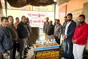 ਗਊ ਸੇਵਾ ਸੰਮਤੀ ਨਵੀਂ ਦਾਣਾ ਮੰਡੀ ਵਿਖੇ ਗਊ ਭਲਾਈ ਕੈਂਪ ਲਗਾਇਆ