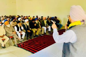 ਧੂਰੀ ਹਲਕੇ 'ਚ ਚੇਅਰਮੈਨ ਦਲਵੀਰ ਸਿੰਘ ਢਿੱਲੋਂ ਵੱਲੋਂ ਚੋਣ ਪ੍ਰਚਾਰ ਲਈ ਤੂਫ਼ਾਨੀ ਦੌਰਾ