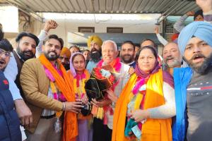 ਜ਼ਿਲ੍ਹਾ ਪ੍ਰੀਸ਼ਦ ਅਤੇ ਪੰਚਾਇਤ ਸੰਮਤੀ ਦੀਆਂ ਚੋਣਾਂ ਵਿੱਚ ਆਮ ਆਦਮੀ ਪਾਰਟੀ ਦੀ ਜਿੱਤ ਨੇ ਆਪ ਸਰਕਾਰ ਦੀਆਂ ਨੀਤੀਆਂ ਤੇ ਕਾਰਗੁਜ਼ਾਰੀ ਉੱਤੇ ਲਾਈ ਮੋਹਰ: ਬਰਿੰਦਰ ਕੁਮਾਰ ਗੋਇਲ