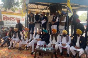 ਲੋਕ ਸਭਾ ਮੈਂਬਰ ਮਾਲਵਿੰਦਰ ਸਿੰਘ ਕੰਗ ਤੇ ਮੁੱਖ ਮੰਤਰੀ ਦੇ ਓ.ਐਸ.ਡੀ. ਸੁਖਵੀਰ ਸਿੰਘ ਵੱਲੋਂ ਚੋਣ ਰੈਲੀਆਂ