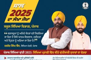 ਪੰਜਾਬ ਨੇ ਨੈਸ਼ਨਲ ਅਚੀਵਮੈਂਟ ਸਰਵੇ ਵਿੱਚ ਸਿਖਰਲਾ ਸਥਾਨ ਰੱਖਿਆ ਬਰਕਰਾਰ: ਹਰਜੋਤ ਸਿੰਘ ਬੈਂਸ