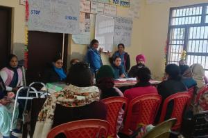 ਐਂਟੀ ਡਰੱਗ ਕੈਂਪੇਨ ਤਹਿਤ ਜ਼ਿਲੇ ਦੇ ਵੱਖ- ਵੱਖ ਆਂਗਣਵਾੜੀ ਸੈਂਟਰਾਂ ਵਿੱਚ ਨਸ਼ਿਆਂ ਵਿਰੁੱਧ ਕੀਤਾ ਜਾਗਰੂਕਤ