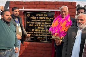 ਕੈਬਨਿਟ ਮੰਤਰੀ ਬਰਿੰਦਰ ਕੁਮਾਰ ਗੋਇਲ ਨੇ ਕਰੀਬ 58 ਕਰੋੜ ਰੁਪਏ ਦੀ ਲਾਗਤ ਨਾਲ 50 ਕਿਲੋਮੀਟਰ ਤੋਂ ਵੱਧ ਪੇਂਡੂ ਲਿੰਕ ਸੜਕਾਂ ਦੇ ਨੀਂਹ ਪੱਥਰ ਰੱਖੇ