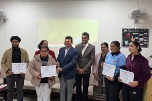 ਚਰਨਜੋਤ ਸਿੰਘ ਵਾਲੀਆ, ਪੀ.ਸੀ.ਐਸ., ਬੈਸਟ ਚੋਣਕਾਰ ਰਜਿਸਟਰੇਸ਼ਨ ਅਫਸਰ ਵਜੋਂ ਚੁਣੇ