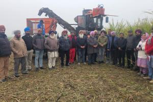 ਸ਼ੂਗਰਕੇਨ ਹਾਰਵੈਸਟਰ ਨਾਲ ਕਟਾਈ ਕਰਨ ਲਈ ਚੌੜੀ ਵਿੱਥ ਵਿਧੀ ਨਾਲ ਗੰਨੇ ਦੀ ਬਿਜਾਈ ਕਰਨ ਦੀ ਜ਼ਰੂਰਤ: ਕੇਨ ਕਮਿਸ਼ਨਰ