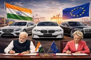 India-EU Trade Deal: ਲਗਜ਼ਰੀ ਕਾਰਾਂ ਹੋਣਗੀਆਂ ਸਸਤੀਆਂ, 110% ਟੈਕਸ ਘਟ ਕੇ ਰਹਿ ਗਿਆ ਸਿਰਫ 10%!