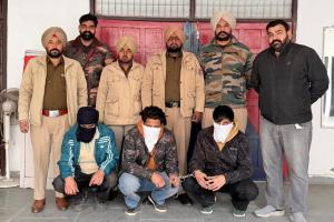 ਬਠਿੰਡਾ ਵਿੱਚ ਟਾਰਗੇਟ ਕਿਲਿੰਗ ਦੀ ਵਾਰਦਾਤ ਟਲ਼ੀ ; ਅਰਸ਼ ਡੱਲਾ ਗੈਂਗ ਨਾਲ ਜੁੜੇ ਤਿੰਨ ਵਿਅਕਤੀ 4 ਪਿਸਤੌਲਾਂ ਸਮੇਤ ਗ੍ਰਿਫ਼ਤਾਰ*