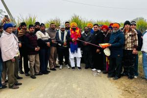 ਡਿਪਟੀ ਸਪੀਕਰ ਜੈ ਕ੍ਰਿਸ਼ਨ ਸਿੰਘ ਰੌੜੀ ਵੱਲੋਂ ਹਲਕਾ ਗੜ੍ਹਸ਼ੰਕਰ ਦੇ ਵੱਖ-ਵੱਖ ਪਿੰਡਾਂ ਦੀਆਂ ਲਿੰਕ ਸੜਕਾਂ ਦਾ ਉਦਘਾਟਨ