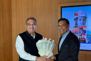 ਪੰਜਾਬ ਦੇ ਉਦਯੋਗ ਮੰਤਰੀ ਸੰਜੀਵ ਅਰੋੜਾ ਦੀ ਉਦਯੋਗਪਤੀ ਸੱਜਣ ਜਿੰਦਲ ਨਾਲ ਮੁਲਾਕਾਤ; ਰਾਜਪੁਰਾ ਵਿੱਚ ਇਸਪਾਤ ਖੇਤਰ ਵਿੱਚ ₹1,500 ਕਰੋੜ ਨਿਵੇਸ਼ ਦਾ ਐਲਾਨ