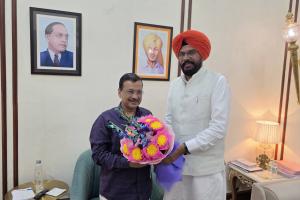 ਧਾਲੀਵਾਲ ਨੇ ਕੇਜਰੀਵਾਲ ਤੇ ਸਿਸੋਦੀਆ ਨਾਲ ਮੁਲਾਕਾਤ ਕਰਕੇ 