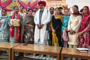 ਵਿੱਤ ਮੰਤਰੀ ਵੱਲੋਂ ਦਿੜ੍ਹਬਾ ਵਿਖੇ 100 ਉਦਮੀ ਔਰਤਾਂ ਦਾ ਸਨਮਾਨ
